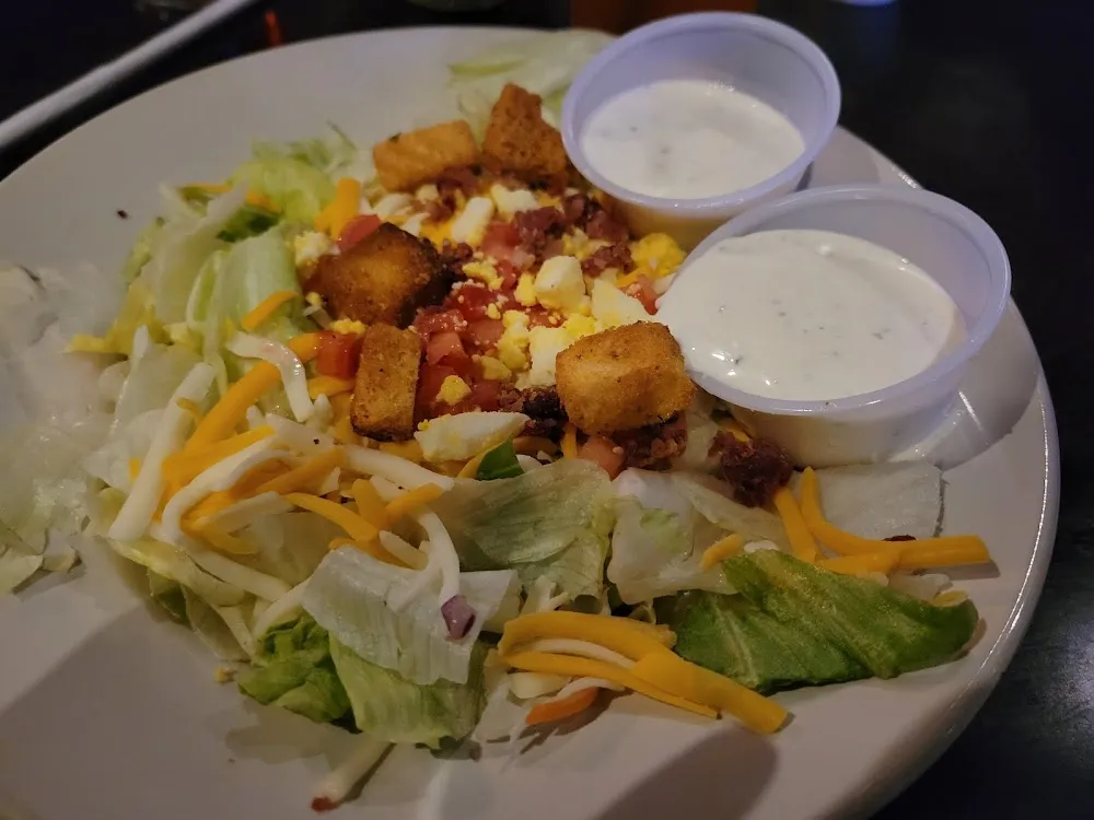 Salad with Ranch Dressing